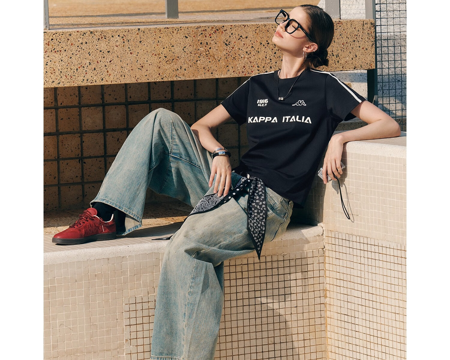 Kappa Back-to-Back Women's Sports Short Sleeve 2026 New Summer Pure Cotton Breathable T-Shirt Running Top K0F42TD22D 17