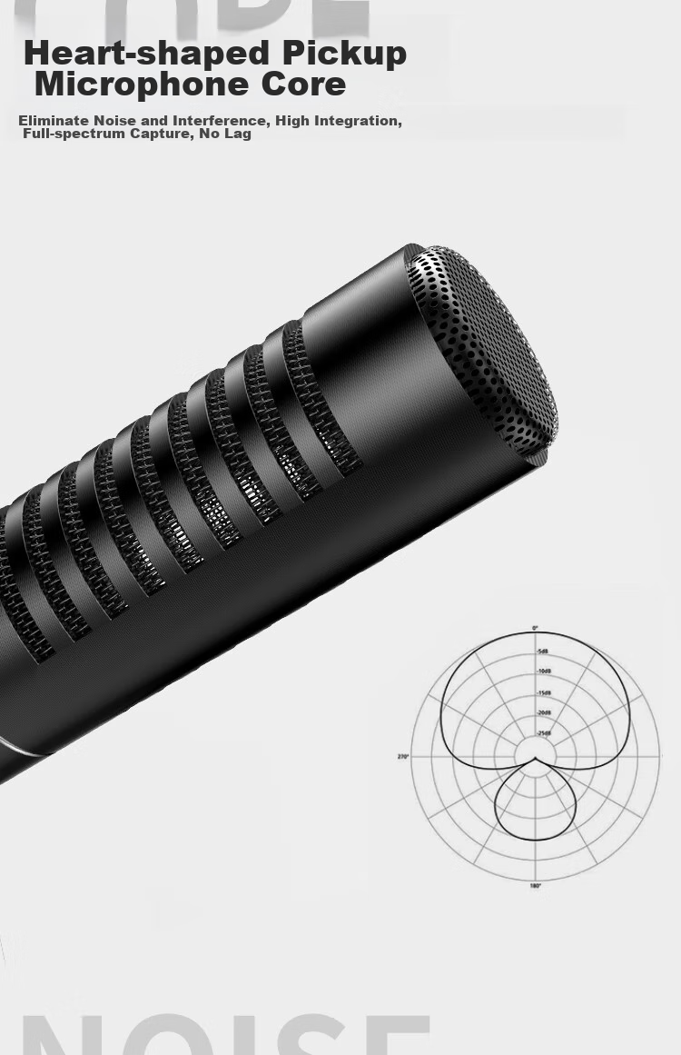 SAST OK-57B Computer Microphone for Desktop, Laptop, Conference, Online Classes, Video Games, Remote Voice Broadcasting, PUBG, USB Sound Card Wired Mic Condenser 22