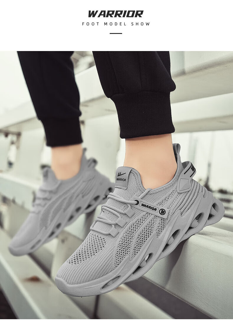 Huili Men's Sports Shoes, 2025 Autumn Breathable Mesh Running Shoes, Lightweight Soft-Soled Wear-Resistant Outdoor Travel Shoes 13