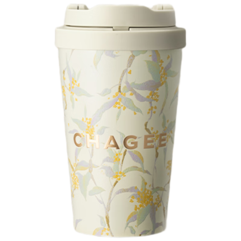 CHAGEE Insulated Mug, 316L Stainless Steel Locking Cup, Coffee Cup, Tea Infuser, Water Bottle, Mid-Autumn Festival Gift, Osmanthus Fragrance