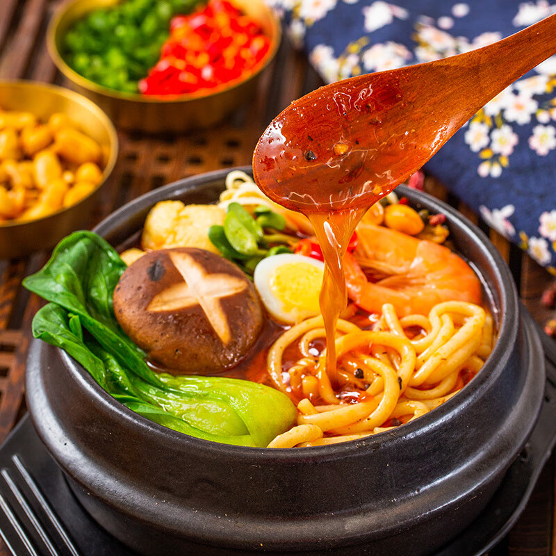 云山半云南过桥米线355g含调料包干米线方便速食代餐米粉螺蛳粉零食夜宵