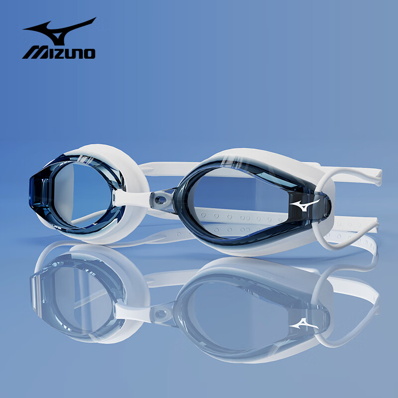 MIZUNO Очки для плавания унисекс, водонепроницаемые, противотуманные, профессиональные, высокой четкости, комфортные, C021, фиолетовые