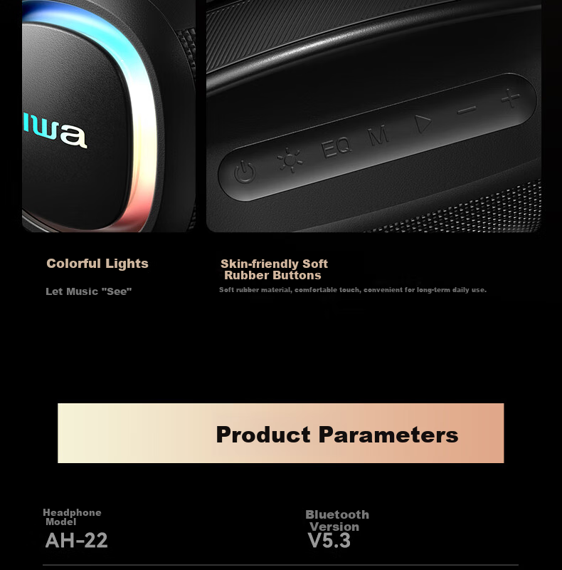 Aiwa AH-22 [Xiaodu AI Voice] Portable Handheld KTV Bluetooth Square Dance Speaker, RGB Camping Party Outdoor Karaoke Speaker All-In Home Dual Microphone Graduation Gift 17