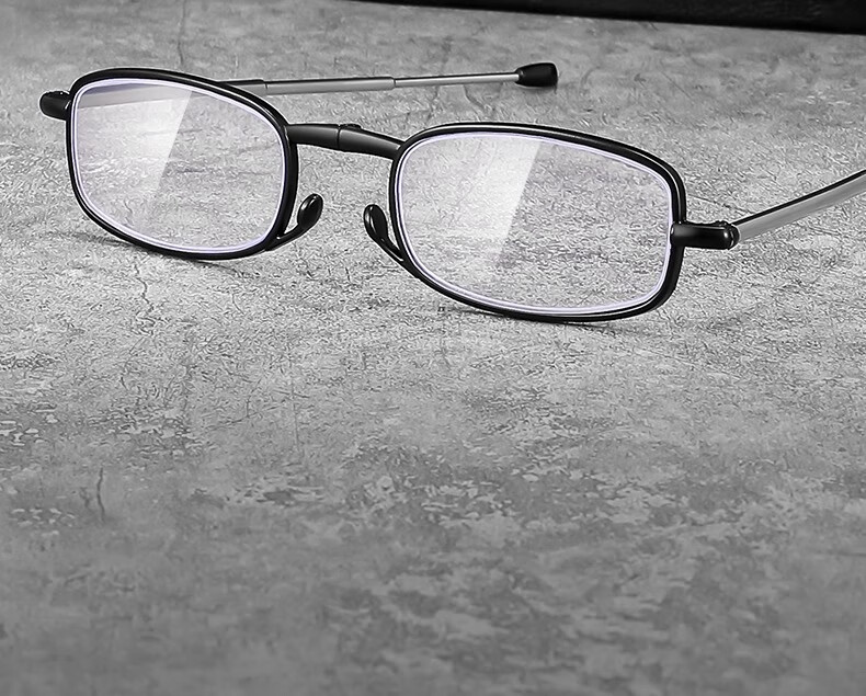 Mumujian Imported HD Reading Glasses Men Foldable Portable Blue Light Blocking Anti-Fatigue Ultra-Light Fashion Elderly Glasses Women 8