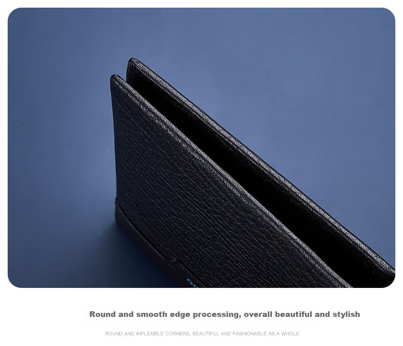 POLOMEISDO Men's Wallet, Cowhide Short Style, Multi-Card Slots, Gift Box, Self-Operated Birthday Gift for Boyfriend, Husband, Father 6