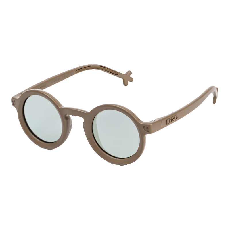 Kigo 2025 Kids Polarized Sunglasses Baby Fashion Sun Protection Glasses Kiki Brown 0-2 Years