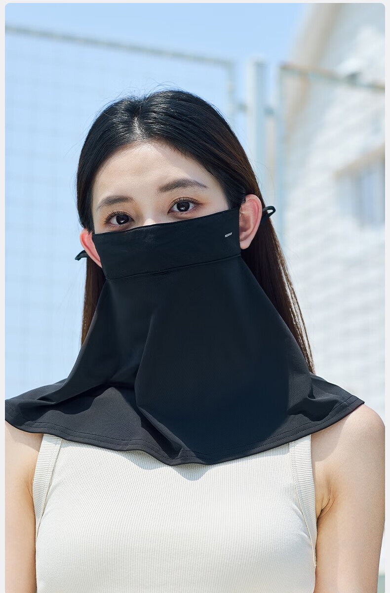 MISSION UV Ice Silk Sunscreen Face Mask for Women Summer UV Protection Sunshade Neck Guard Breathable Full Face Sun Protection Mask for Driving and Cycling 11