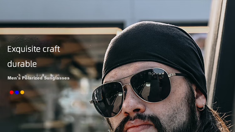 GOGOSOON New Pilot Sunglasses for Men, Driving-Specific Glasses, Photochromic Polarized Driving Sunglasses, Light-Sensitive Day And Night Fishing Sunglasses 1