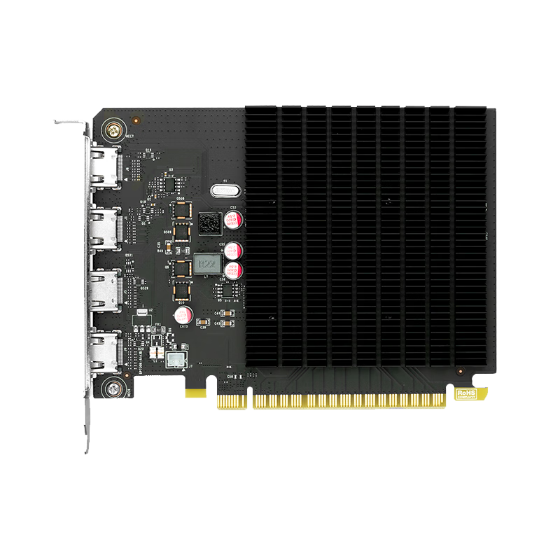 MAXSUN MS-GT730 4H 4GD3 Multi-Screen Graphics Card / Supports 4 HDMI Outputs / for Stock Trading / Projection / Computer Graphics Card