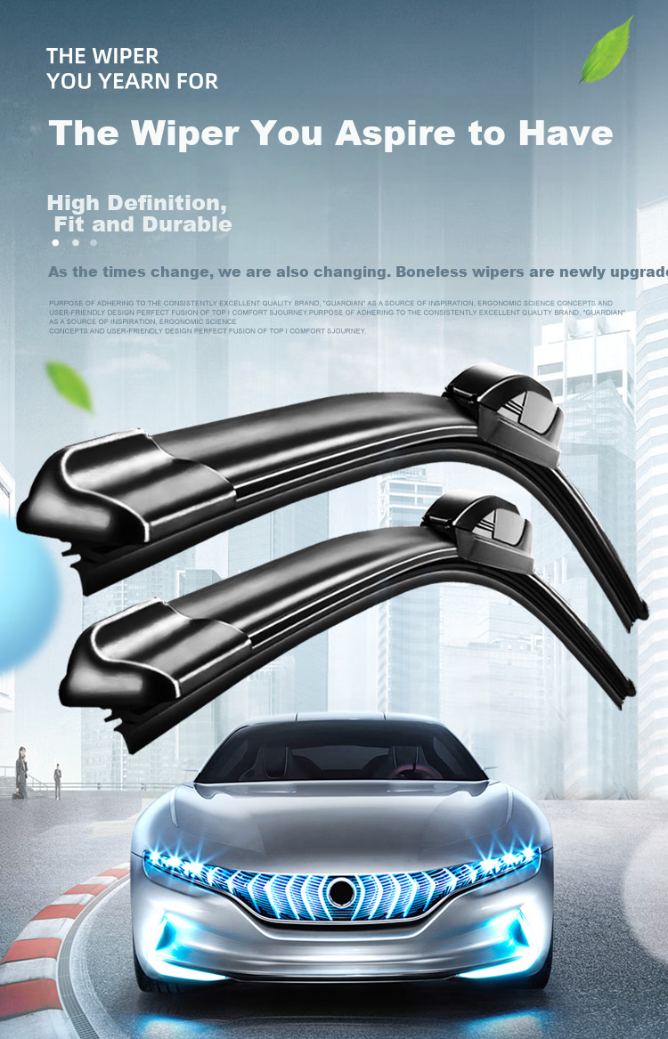 Aoye Windshield Wipers Suitable for Kia Sportage 11-19 Models/11-15 K5 Models, Frameless Wiper Blades, Front Windshield Wipers, 1 Pair, 24+18 Inches 2