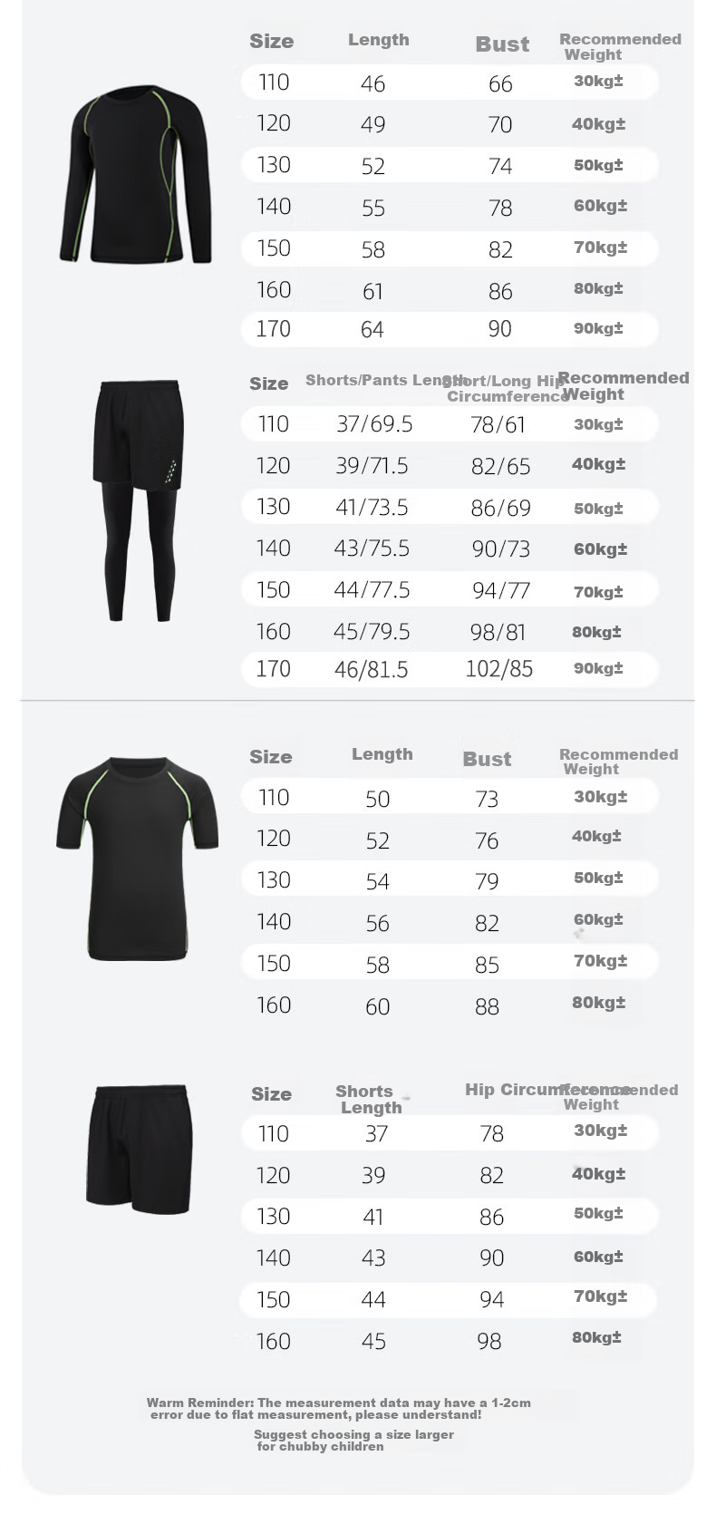 Fandimu Children's Sports Set, Boys And Girls Badminton Basketball Tight-Fitting Base Layer, Breathable High-Elasticity Morning Jogging Training Running Suit 6