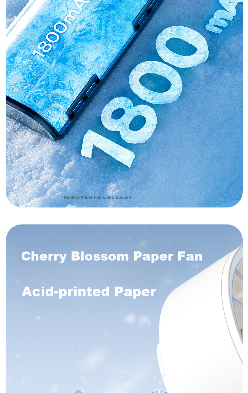 SOTHING Cooling Foldable Handheld Fan Neck Hanging/Handheld/Desktop Foldable All-in-One Built-in Ice Pack Module Hardcore Mecha Design DSHJ-S-2506A 12