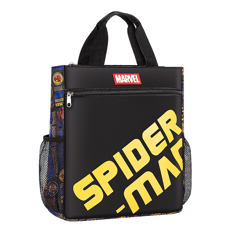 Disney Elementary School Tutoring Bag, Multifunctional Handbag, Oxford Cloth Waterproof Student Tutoring Bag, Children's Art Bag, Book Carrying Strap