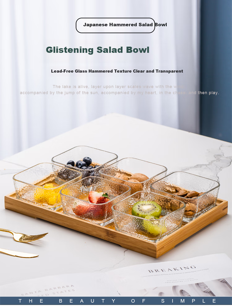 QINGPINGGUO Mid-Autumn Festival And National Day Fruit Plate with Compartments, Dried Fruit Plate, Home Use Candy Snack Dish, Four-Compartment Holiday Gift Box Set 1