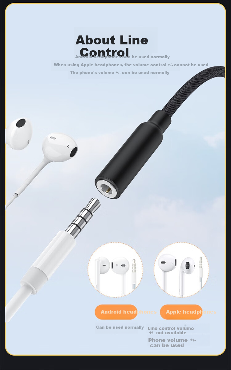 CABLE CREATION CD0707-G, Type-C to 3.5mm Audio Headphone Adapter, USB-C Converter, Two-In for Music And Calls, Compatible with Apple 15/16 And Huawei Mate60Pro 5
