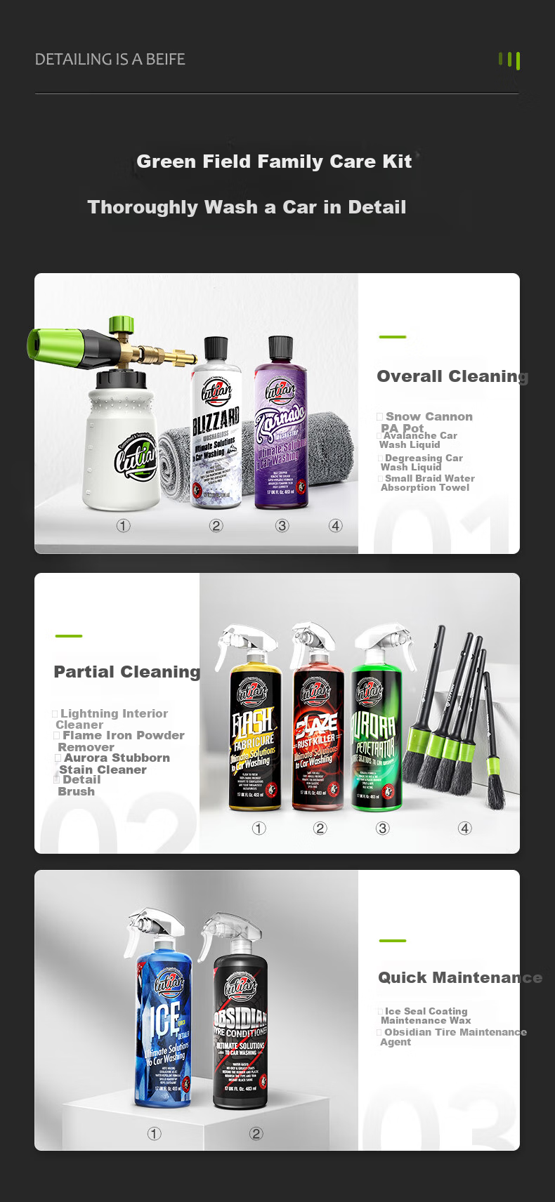 LUTIAN High-Pressure Car Wash Gun, Home Car Washing Machine, Sensor-Mounted Silent Powerful Cleaner, High-Power Device, Xuebao P4PRO 10