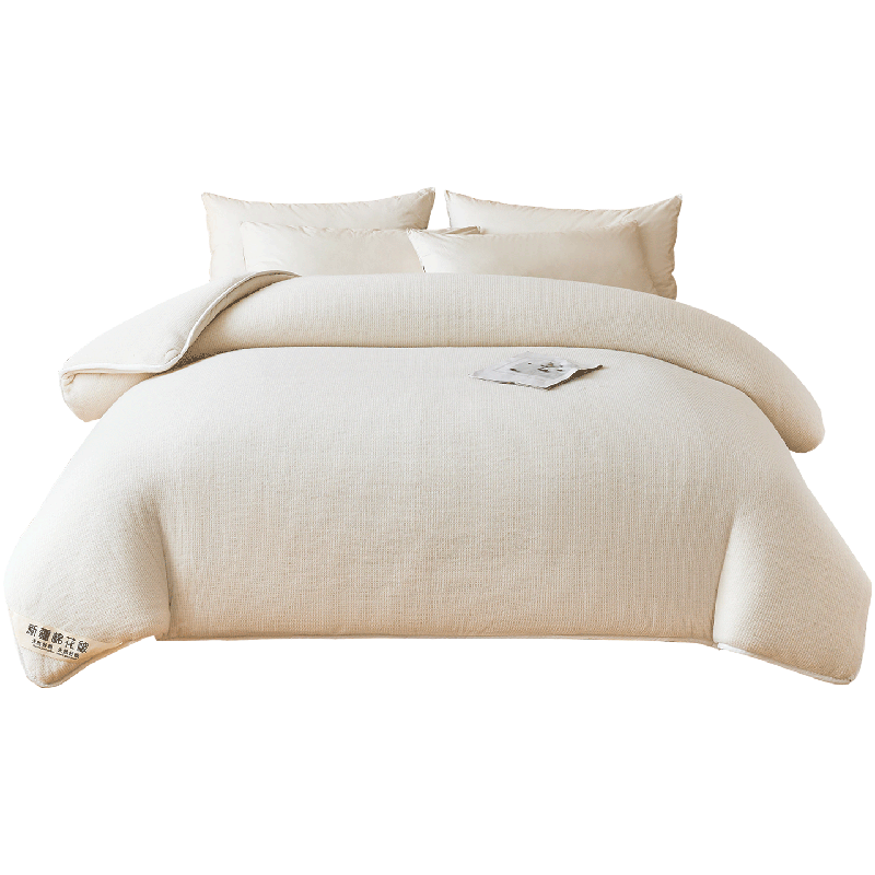 Hodo Antibacterial Xinjiang Cotton Quilt Summer Cooling Quilt Air Conditioning Quilt Cotton Pad Spring and Autumn Cotton Quilt Core 1.8x2.2m 4 Jin