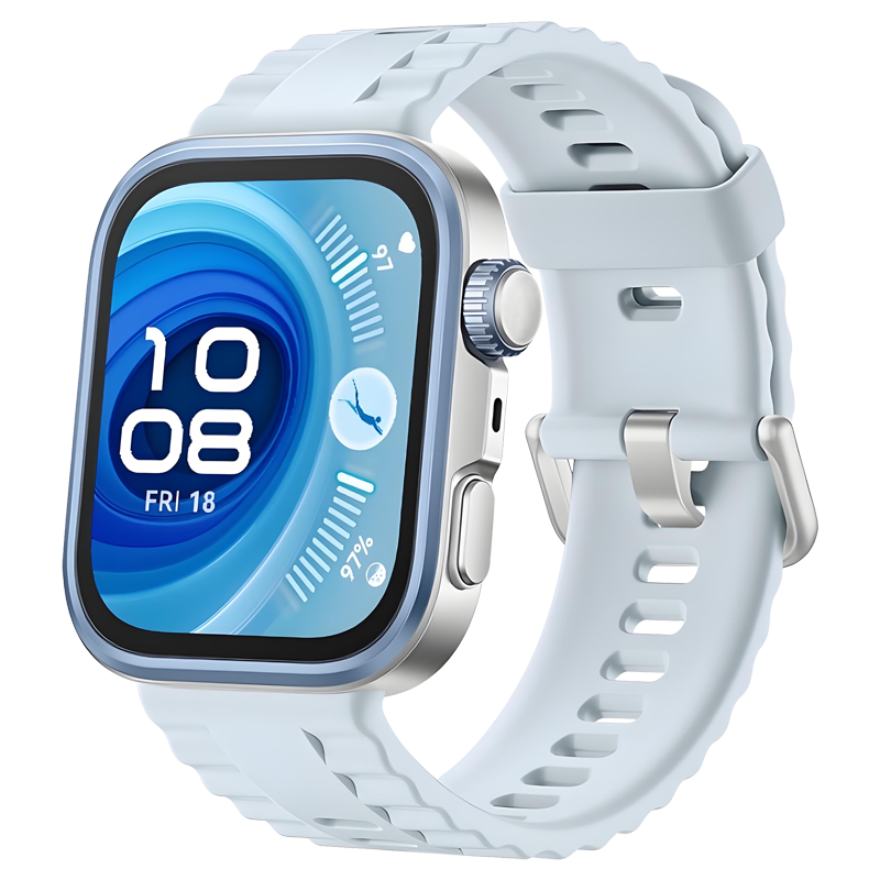 Binghong Compatible with Huawei Fit5 Strap, Fit5 Pro Strap, Huawei Fit4 Strap, Huawei Fit4 Pro Strap, Huawei Watch Fit4 Strap, Huawei Fit3 Strap, Silicone Ocean Watch Strap