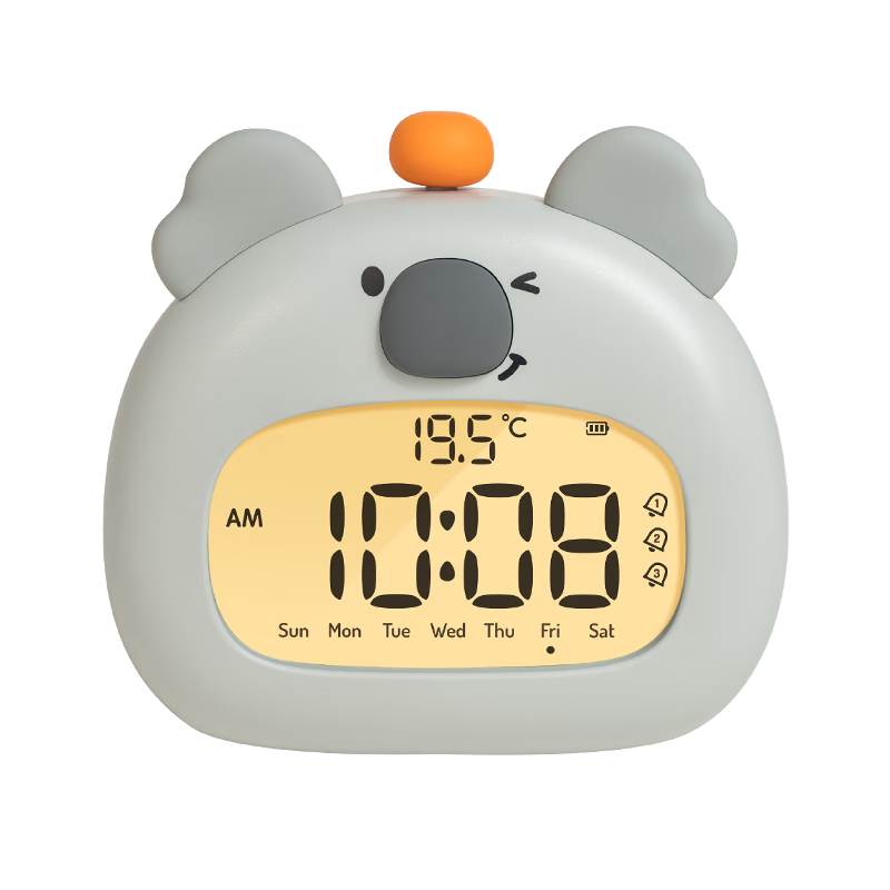 BANDIAN ORIGINALLITY Cute Smart Alarm Clock for Students' Wake-Up, Cartoon Desktop Electronic Timer for Boys And Girls, Back-To Season Gift