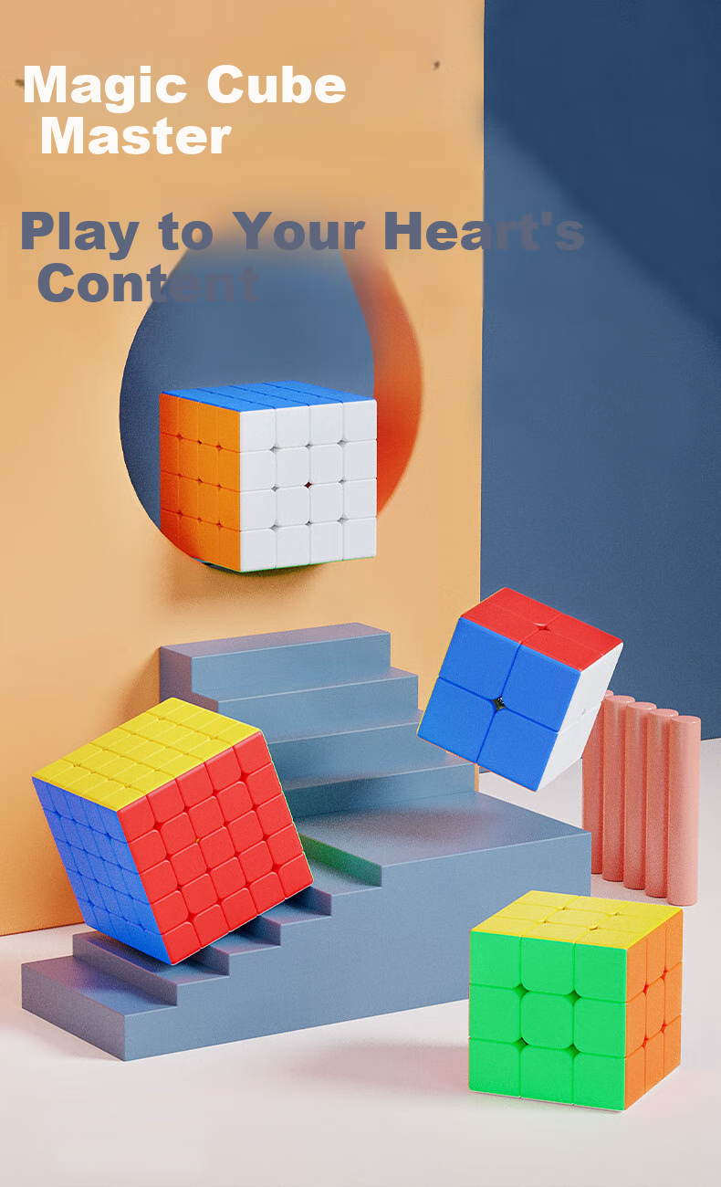 Shengshou 5x5 Speed Cube Competition-Grade Children's Puzzle Toy without Stickers, Includes Tutorial, Birthday Gift, Colorful 1