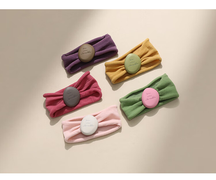CHIMERA 5-Piece Kids Candy Color Hair Ties Elastic Ponytail Holders for Children June 1st Children's Day Gift 3