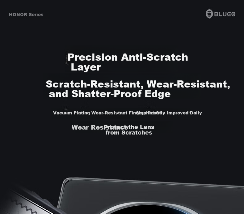 BLUEO Honor Magic V6 Camera Lens Protector AR Anti-Reflective Anti-Scratch Dustproof Film 4