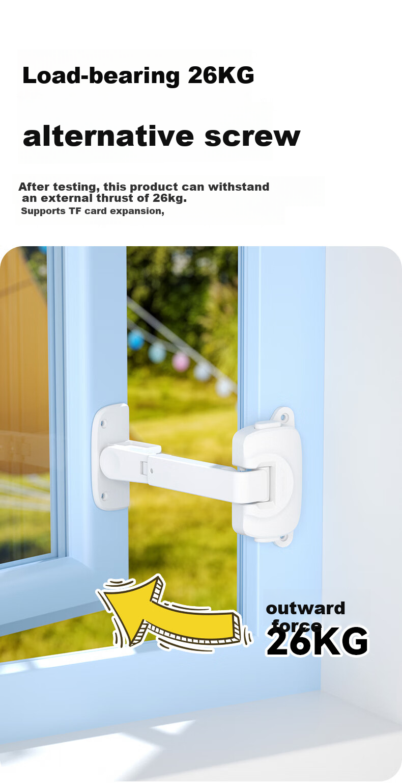 EUDEMON Child Door Stopper Lock Ventilation Anti-Close Door Anti-Pinch Pet Gap Door Stop Door Fixer 1 Piece 8