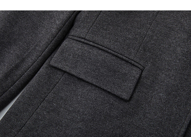 Demana [Smart Elite] Spring and Autumn Business Commuter Notched Lapel Single Button Starry Wool Slim Fit Elegant Women's Blazer 9