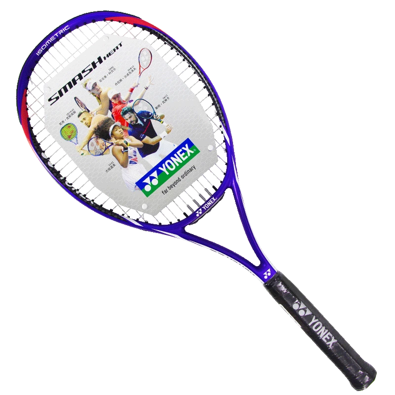 YONEX Tennis Racket Training Aid for Beginners to Advanced Players, Carbon Composite 21SMHGE Blue Pre-Strung