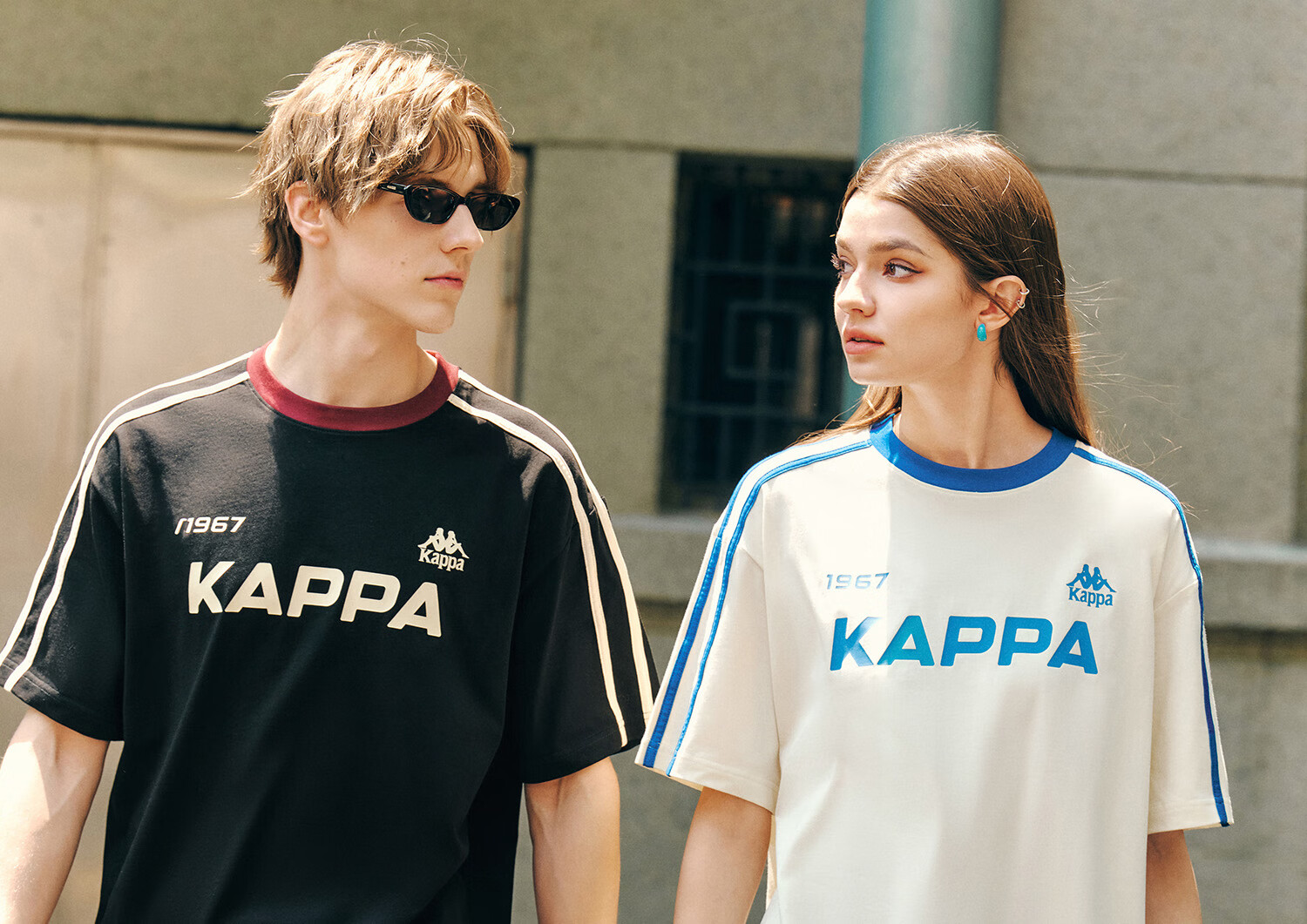 Kappa Back-to-Back Cotton Sports Short Sleeve T-Shirt Men Summer 2026 New Casual Half Sleeve Top K0FX2TD09D Black XL 1