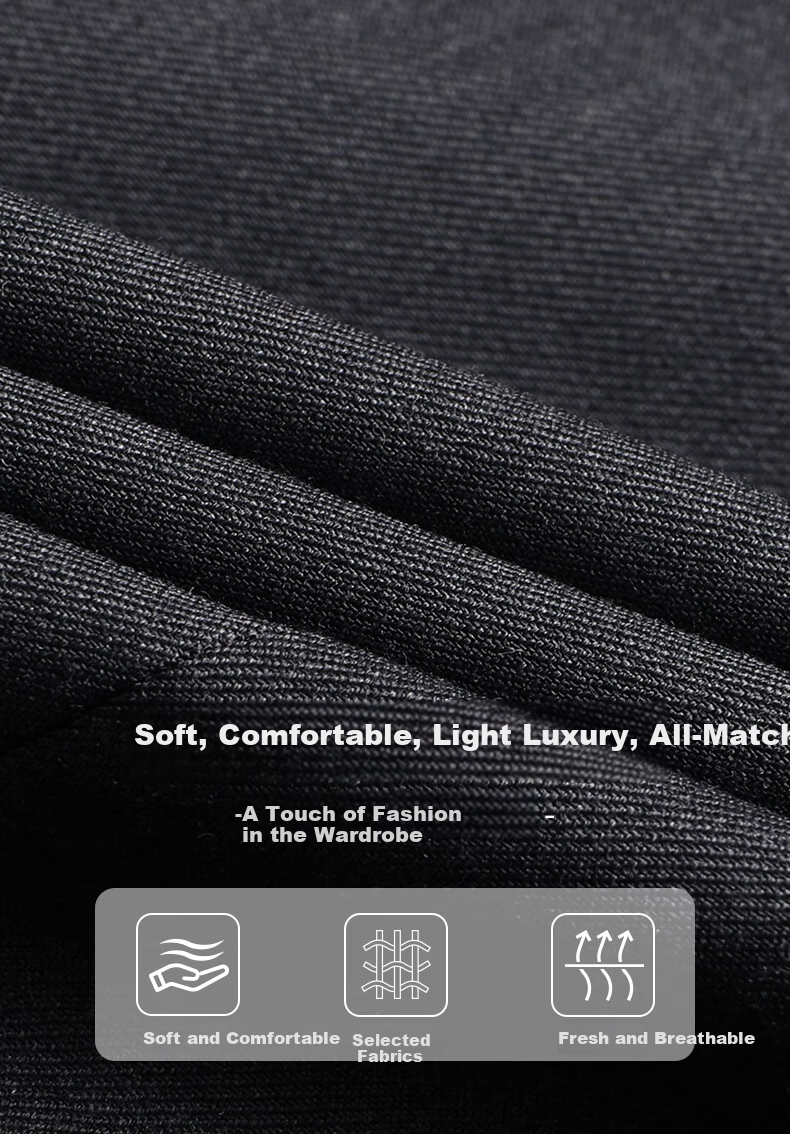 FIRS 70% Wool Suit Set for Men, Business Professional Slim-Fit Trousers And Jacket Set, Groom Wedding Attire Menswear 4