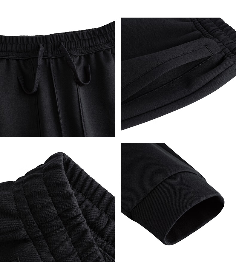 ANTA Women's Drawstring Jogger Pants 2026 Summer Knit Sport Trousers Casual Versatile Pants 11