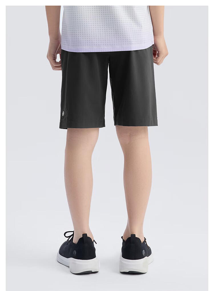 Moodytiger Boys' Shorts, Quick-Drying Lightweight Summer Children's Pants, Kids' Clothing, Simple Solid Color Versatile Loose Comfortable Sports Pants 8