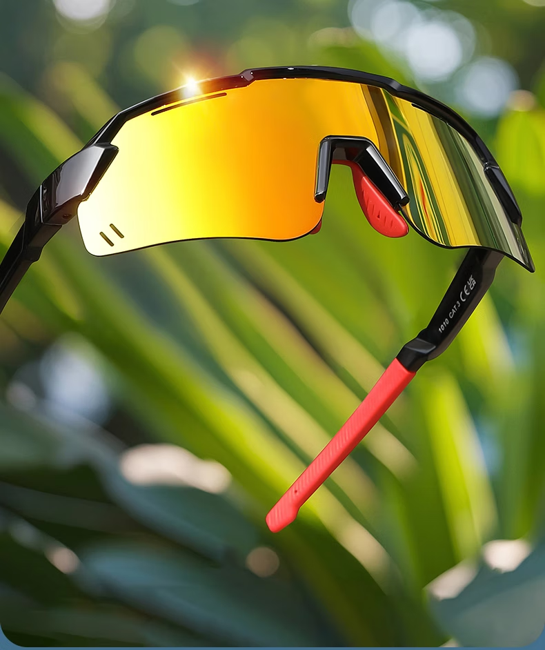 Kaponi Children's Outdoor Cycling Glasses for Boys And Girls, Ultra-Light Sports Sunglasses, UV Protection Polarized Sunglasses for Back-To 9