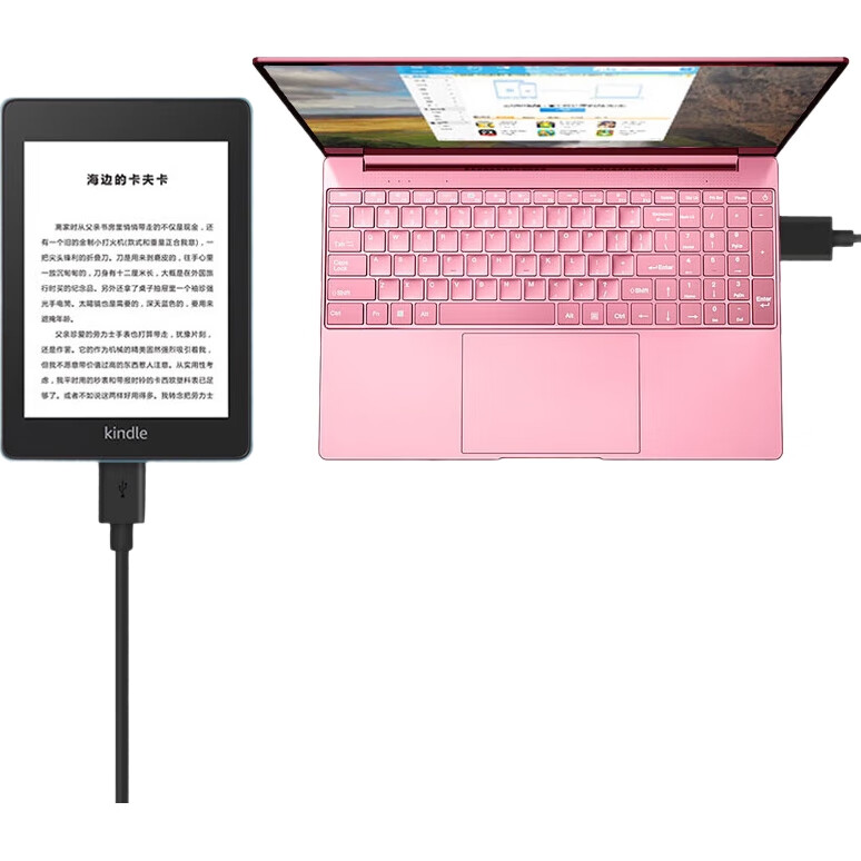 Кабель для зарядки Amazon Kindle, USB-Micro Android, 1 метр, черный