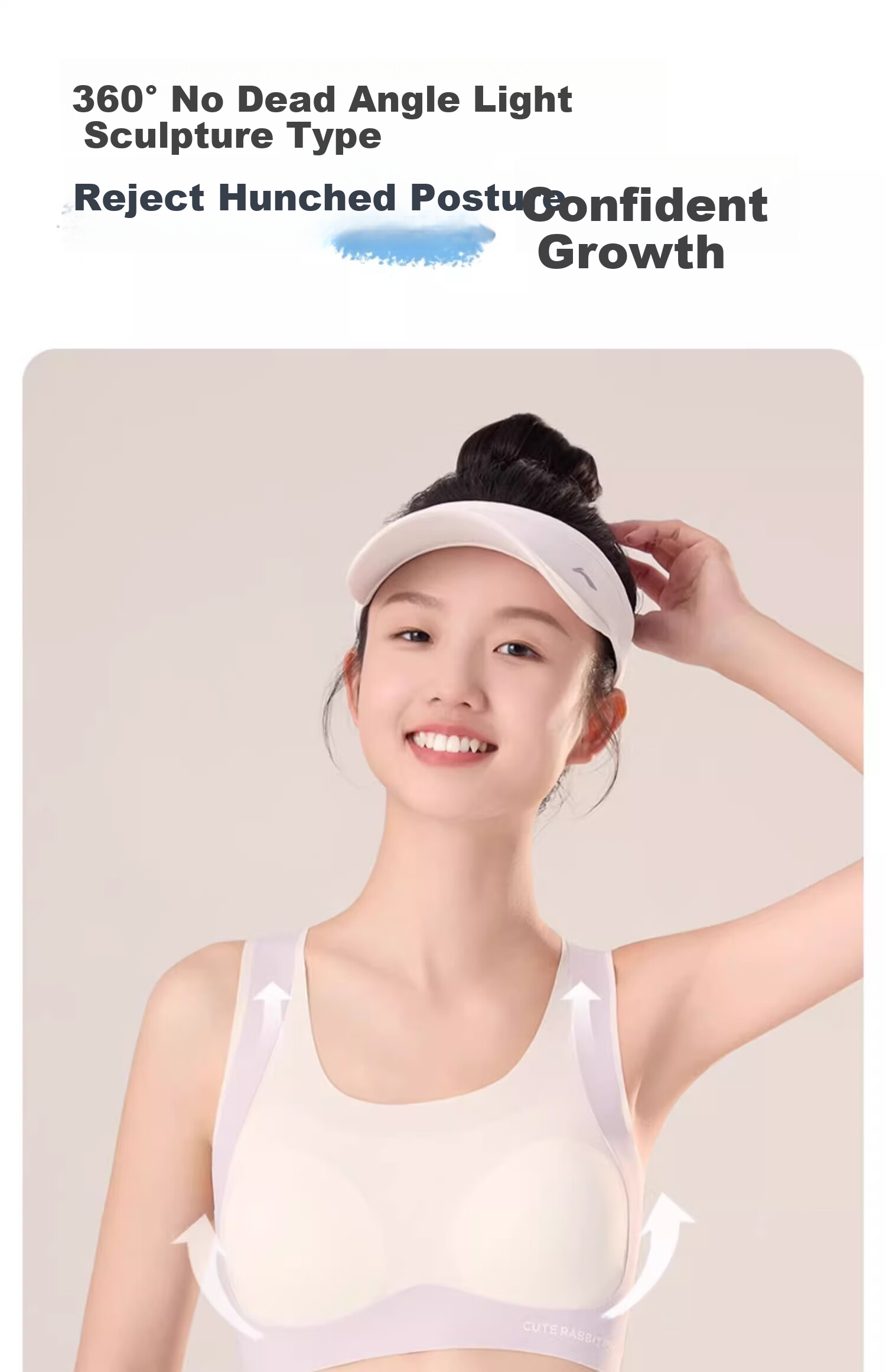 YUZHAOLIN [2-Pack] Girls' Underwear Bra, Student Middle School High School Puberty Teenage Girls' Second Stage Underwear 6