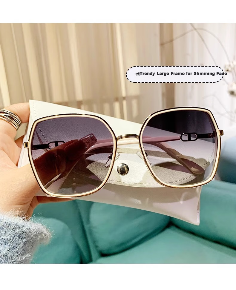 GOGOSOON 2025 New Women's Sunglasses, High-End UV Protection, Anti-Glare Driving Sunglasses, Can Be Fitted with Prescription Lenses 2
