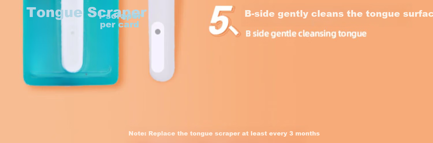Kefu Tongue Scraper, Tongue Cleaner, Oral Hygiene Tool, Deep Cleaning, 3-Pack Set, Household Use 8