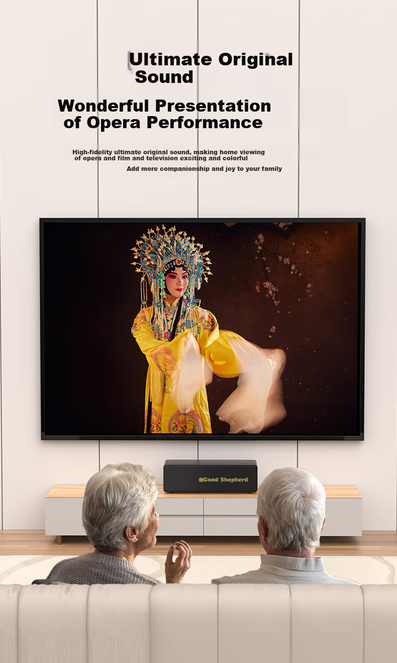 Haomuren Karaoke Sound System, Home KTV Sound Package, All-In Karaoke Machine for Singing at Home, Karaoke TV, Microphone, Karaoke Machine with Song Selection Function, Wireless Microphone, Bluetooth Speaker, Amplifier 15