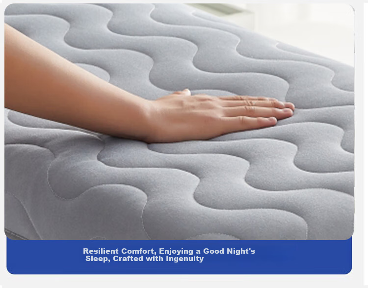 YALU & FREEDOM Mattress, 1.8x2 Meters, Class A Knitted Soybean Mattress Pad, Home Use, Non-Slip, Foldable, Pearl Gray, Approximately 8cm 9