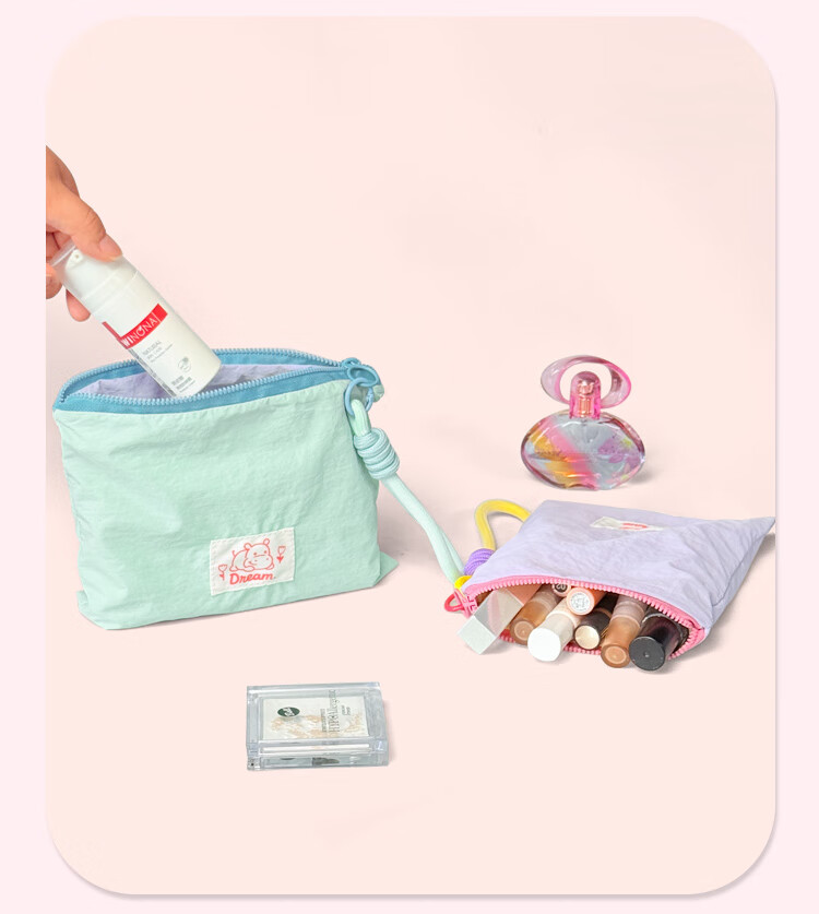 Banzheni Cosmetic Bag, Travel Toiletry Organizer, Large Capacity Handheld Portable Compartmentalized Makeup And Small Items Bag, Luggage for Men And Wome 1