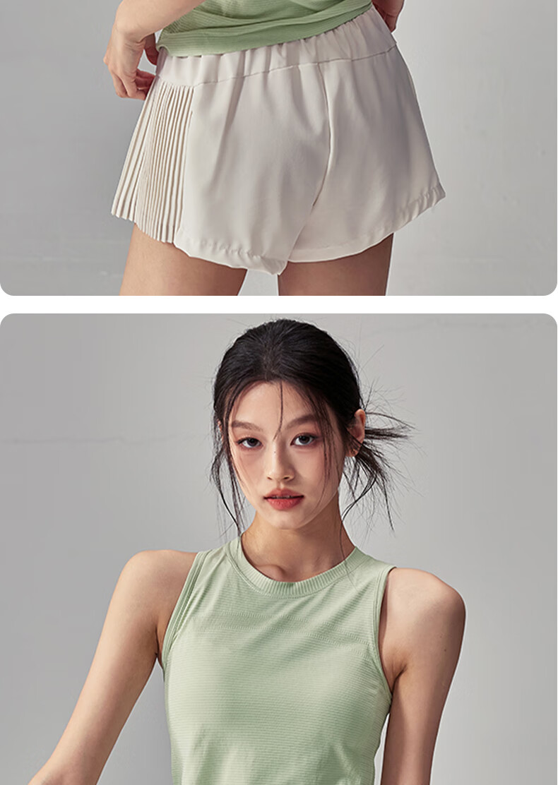 XUEXIMAN Summer Thin Quick-Dry Stretch Slimming Sleeveless Yoga Tank Top Running Training Sports T-Shirt 12