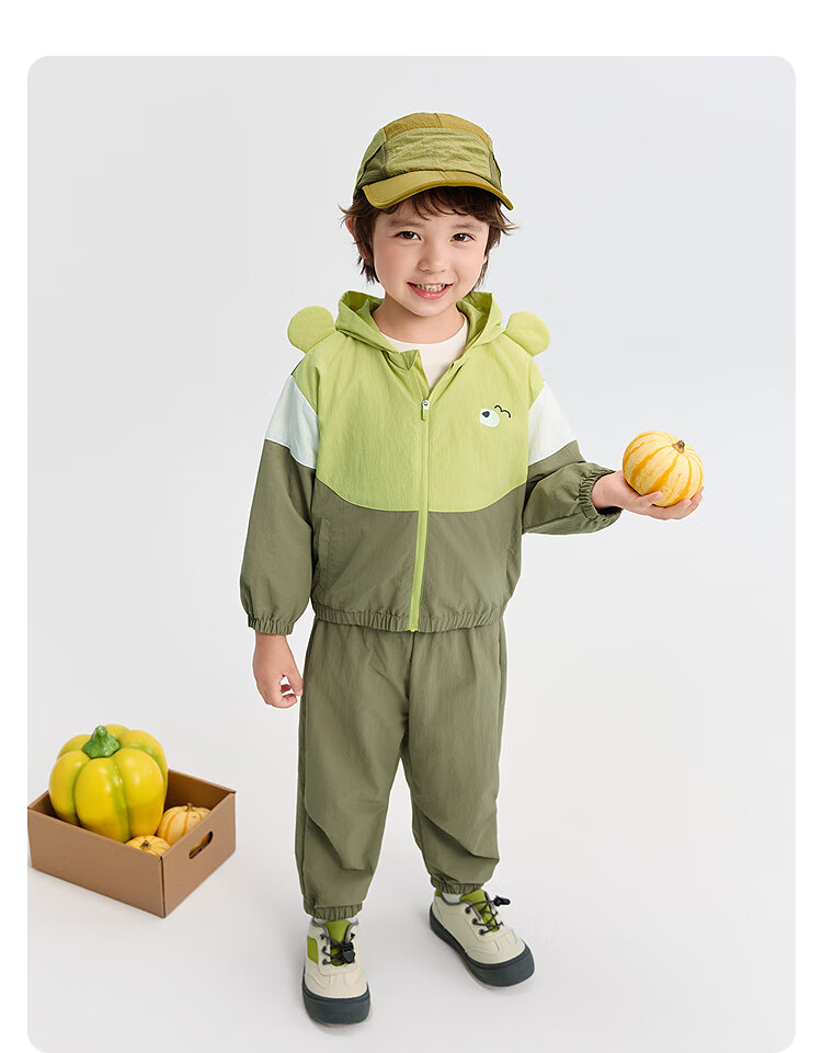 Balabala BalaOne Baby Set Children's Long Sleeve 2-Piece Set Boys Girls 2025 Autumn Outdoor 208325104205 9