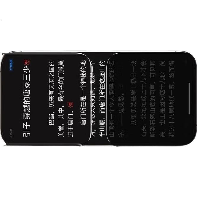 Защитное стекло DIVI для Apple iPhone 15 Pro, 360° Privacy, противоударное, антибликовое, 9H, 2 шт.