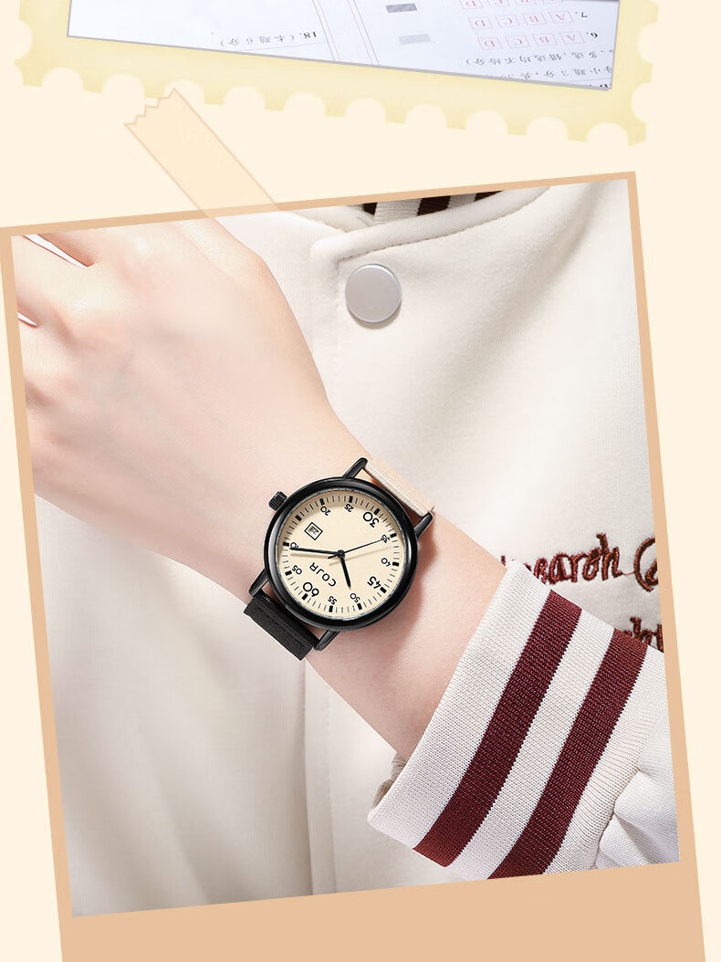COJR Student Watch Unisex Quartz Exam Wristwatch for Middle and High School Birthday Niche Watch Back-to-School Gift 14