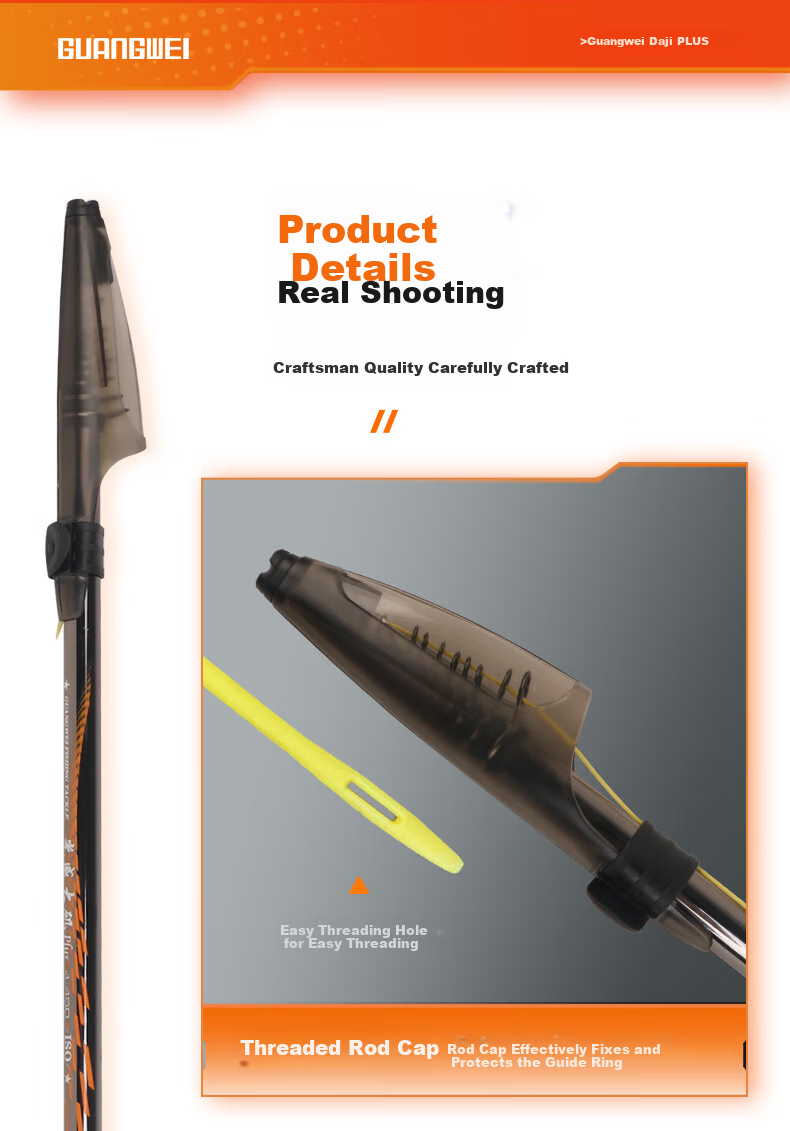 GW 3.9m No. 4 Big Rock PLUS Fishing Rod Set with Large Guide Rings, Sliding Float, Rock Fishing Rod, Hand-Held And Sea Dual-Use Fishing Rod 11