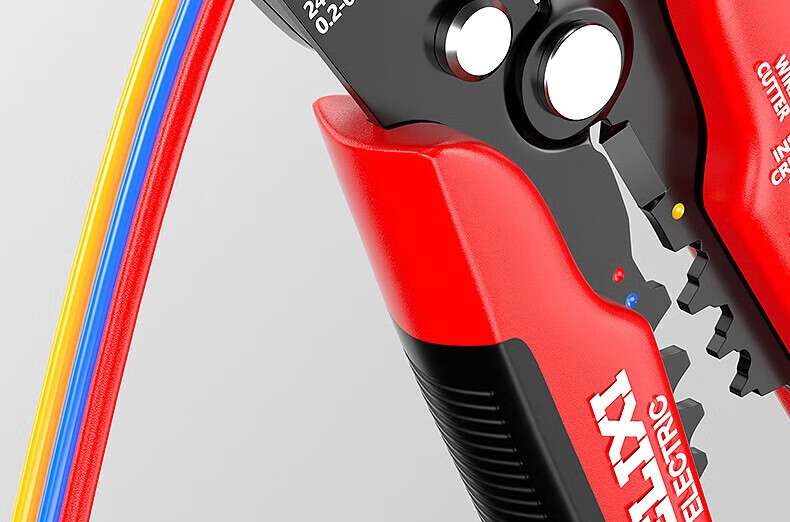 DELIXI ELECTRIC Multifunctional Wire Stripper, Automatic Wire Puller, Terminal Crimping Pliers, Fiber Optic Cable Stripper, Cable Pe 3