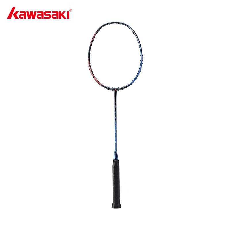 KAWASAKI Badminton Racket, Attack Sword Wind Cut 5 Single Racket Gift Box Set, Full Carbon Ultra-Light Competition Training Durable Speed Racket Bow Arrow