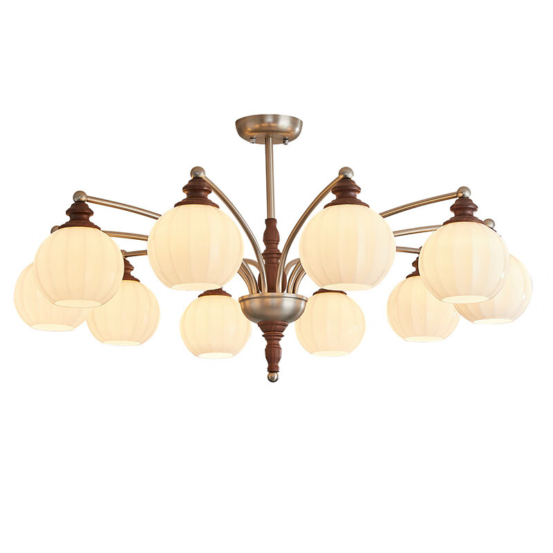 NVC Living Room Chandelier Vintage French Style Melard High-End New Model with Installation NDBD10A-020