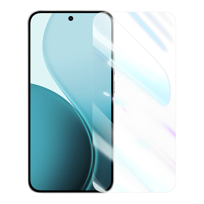 LLUNC [2-Pack] Tempered Glass Screen Protector for OPPO Reno14, Full Coverage Ultra-Thin HD Clear Glass Film, Non-Blocking Phone Protective Film